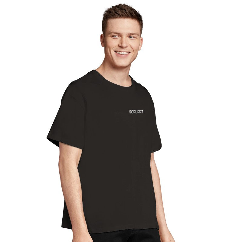 Camiseta Recycle Negra Scruffz
