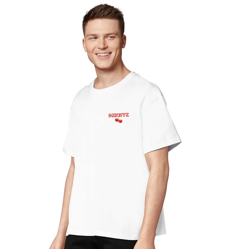 Camiseta Cheerful Blanca de Scruffz