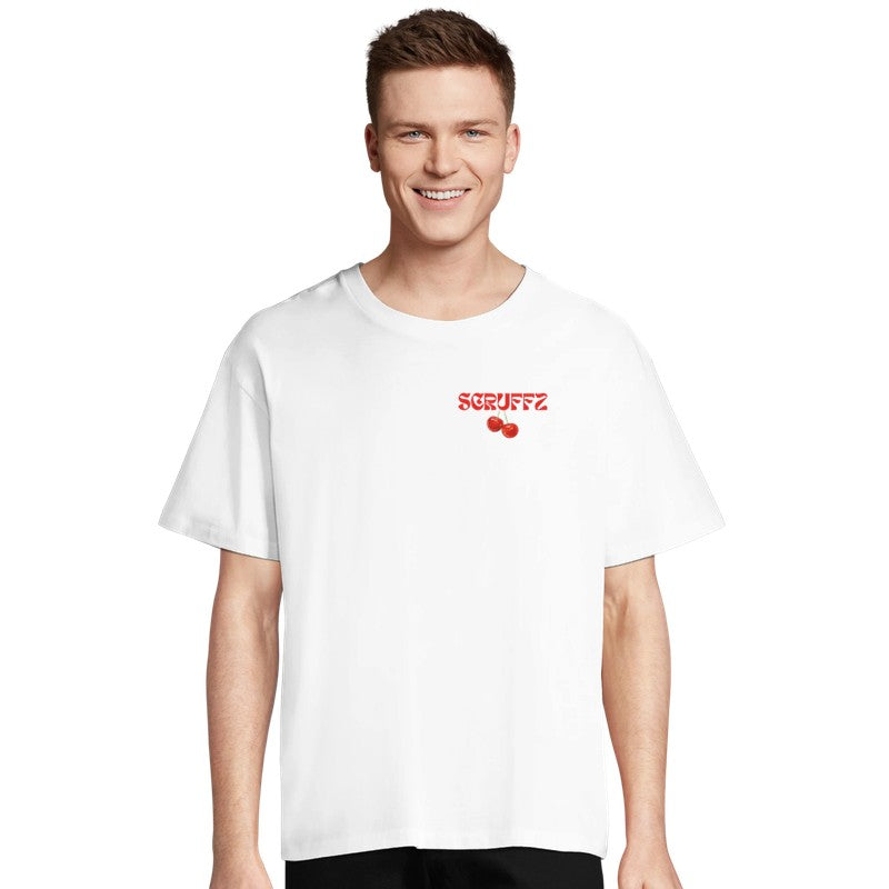 Camiseta Cheerful Blanca de Scruffz