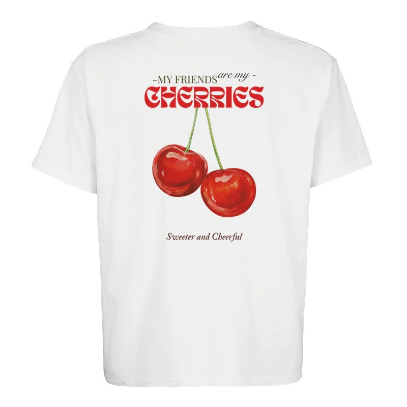 Camiseta Cheerful Blanca de Scruffz