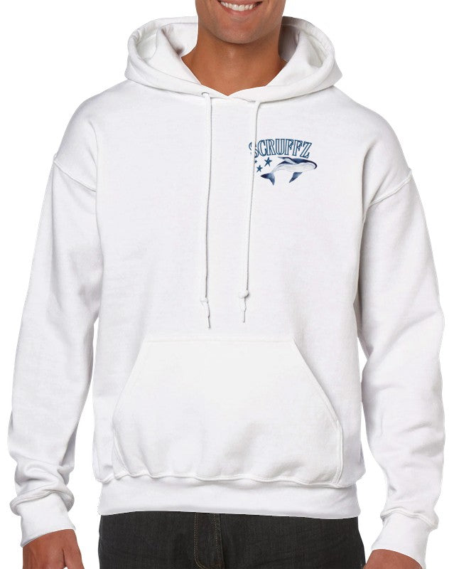 Sudadera de Scruffz Blanca Ocean